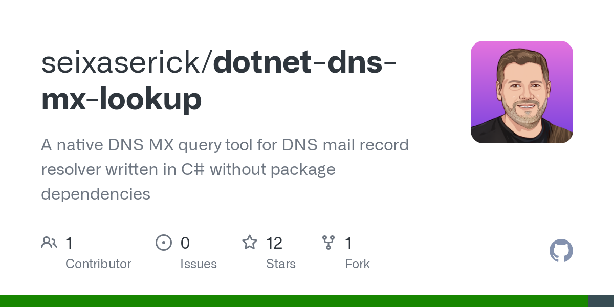 dotnet dns mx lookup