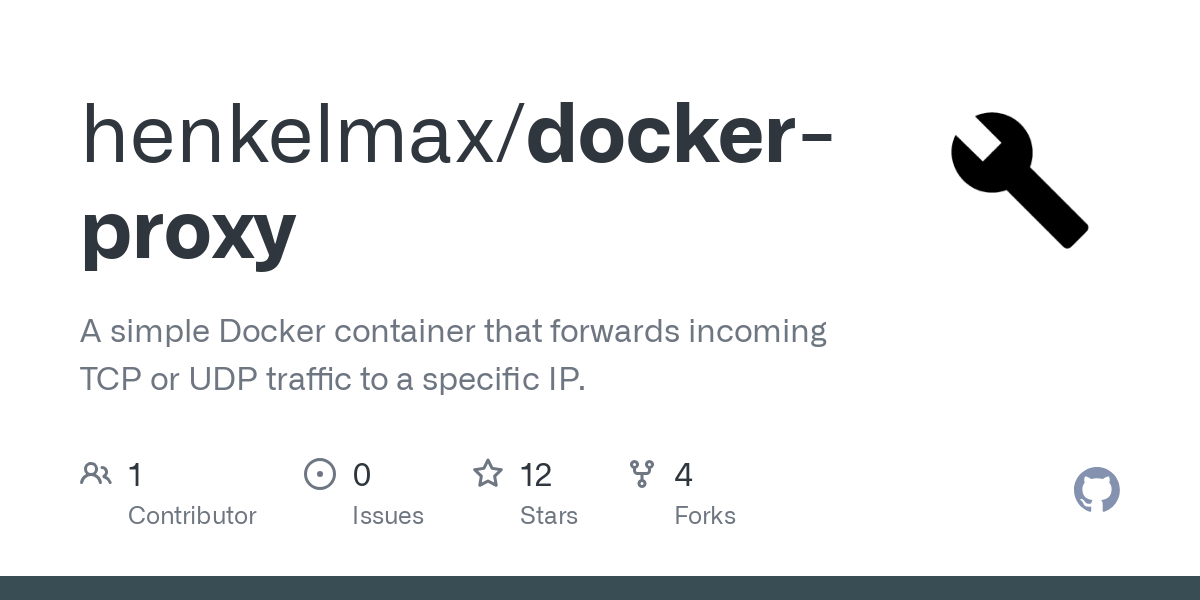 docker proxy