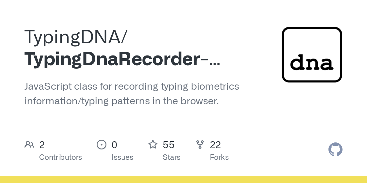 TypingDnaRecorder JavaScript