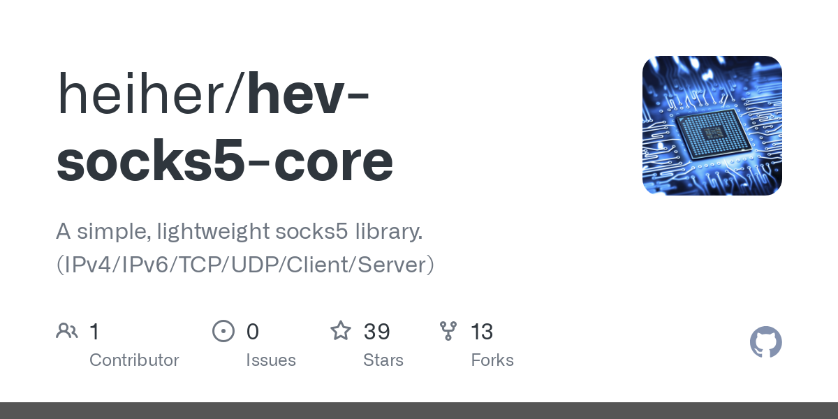 hev socks5 core