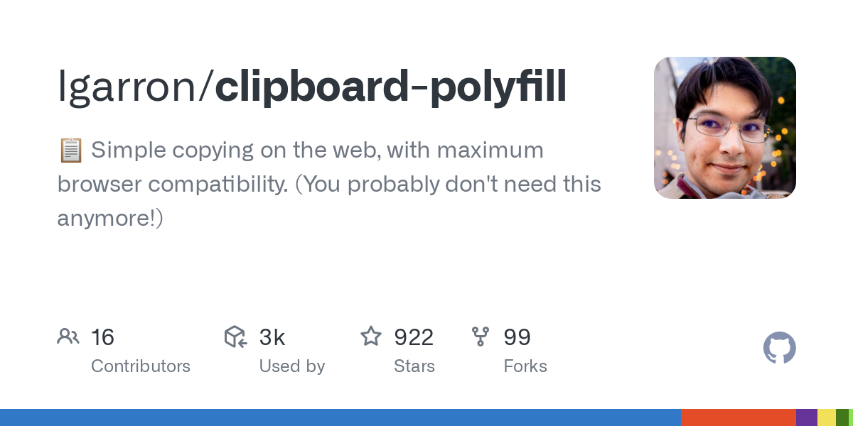 clipboard polyfill