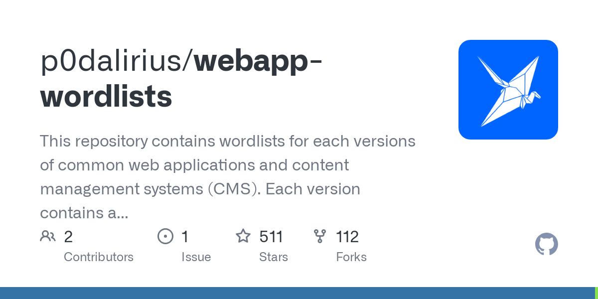 webapp wordlists