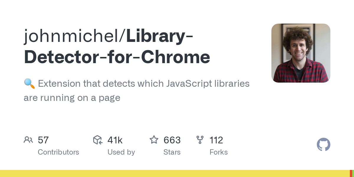 Library Detector for Chrome