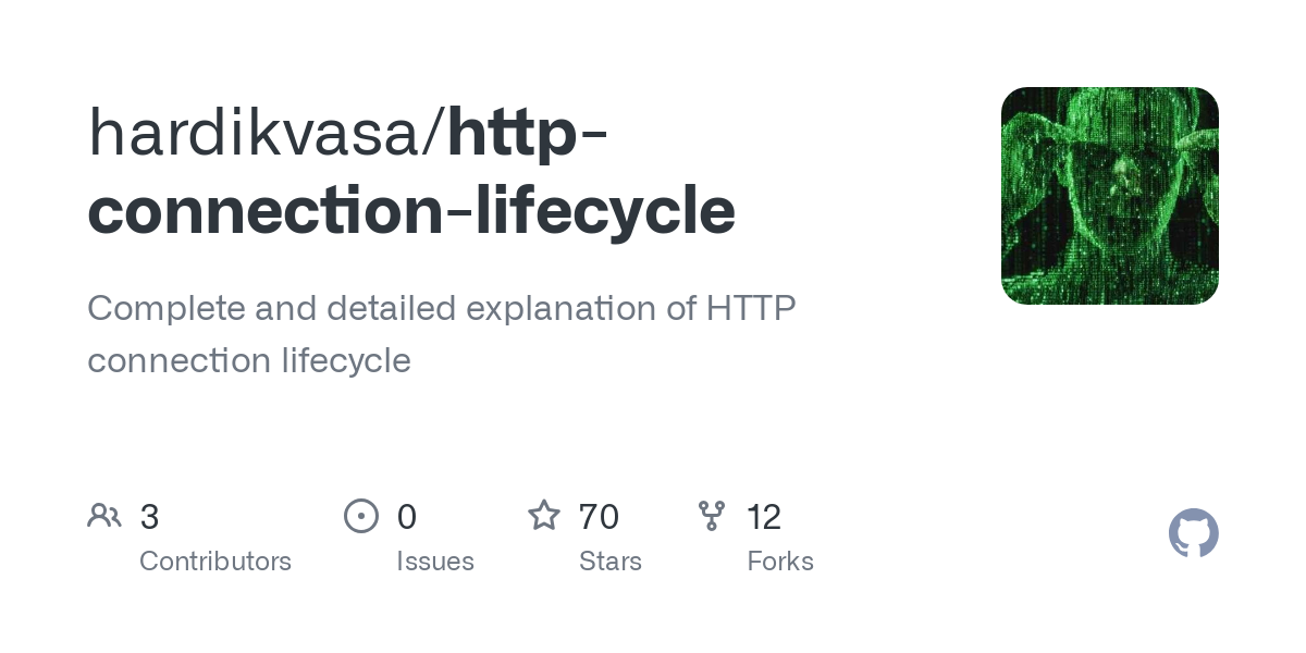 http connection lifecycle