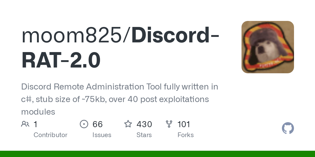 Discord RAT 2.0