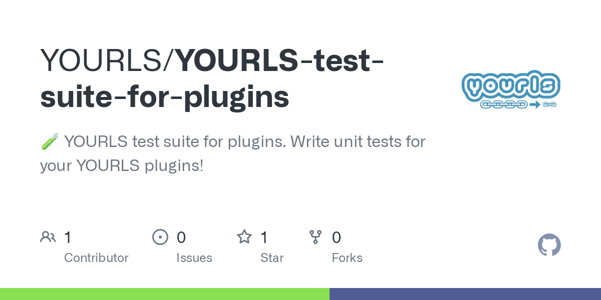 YOURLS test suite for plugins