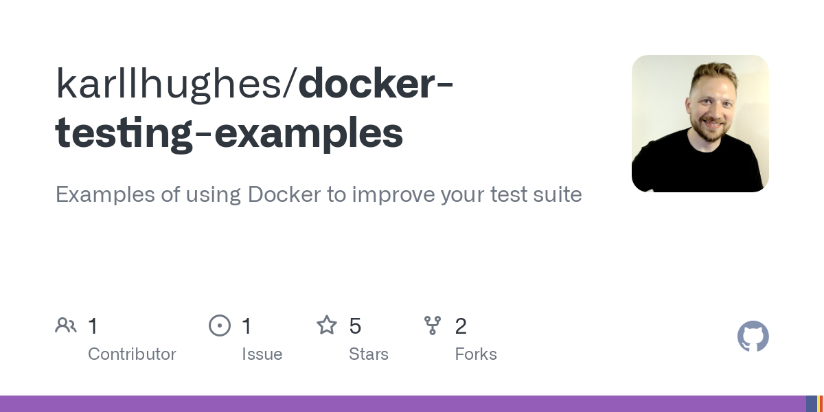 docker testing examples