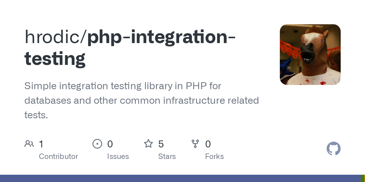 php integration testing