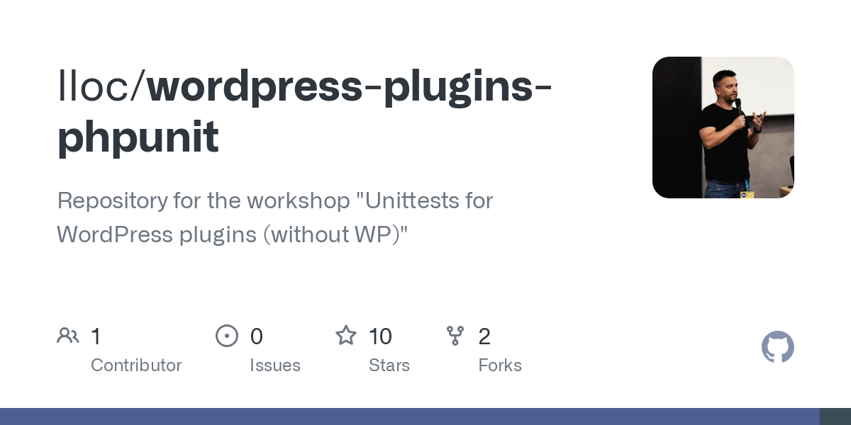 wordpress plugins phpunit