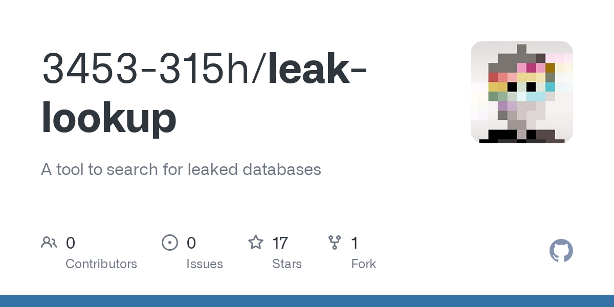 leak lookup