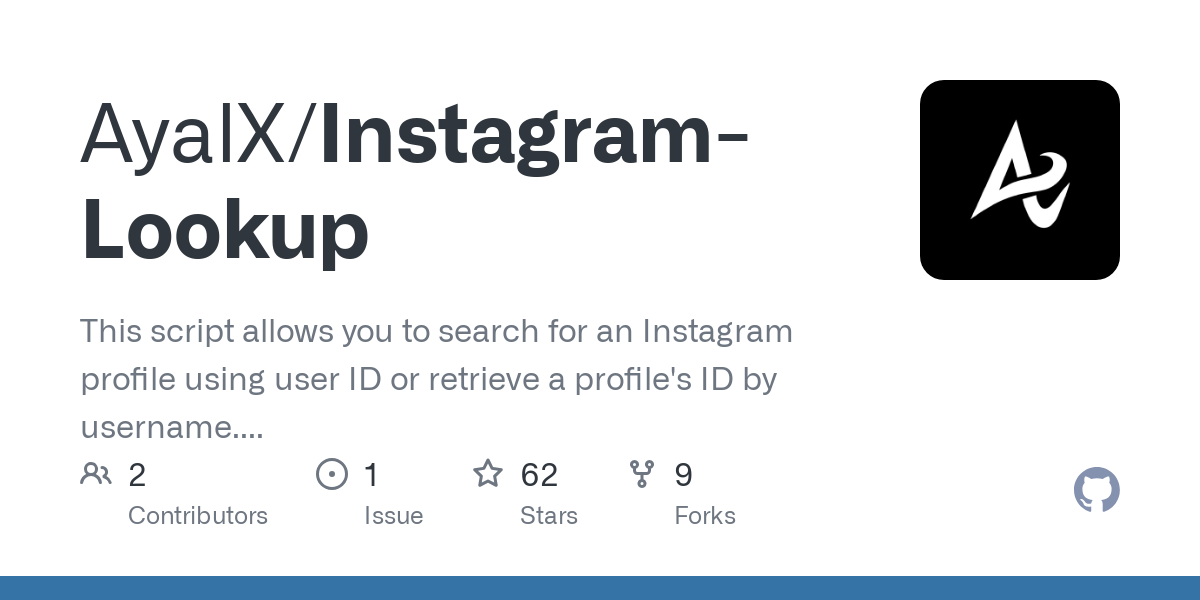 Instagram Lookup