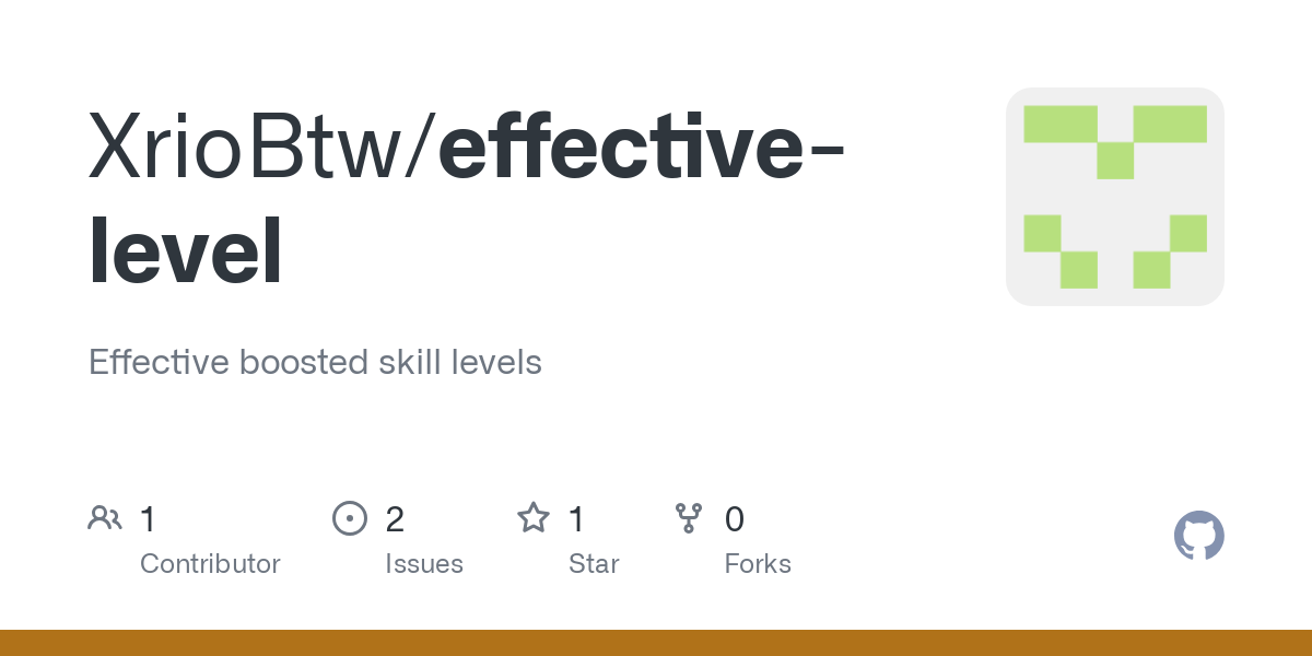 effective level