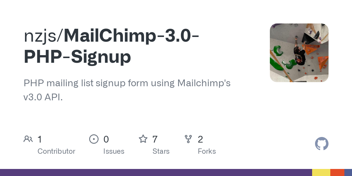 MailChimp 3.0 PHP Signup