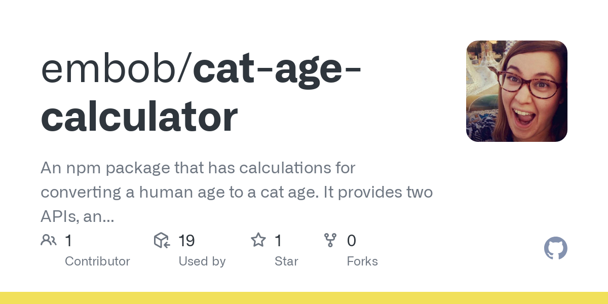 cat age calculator