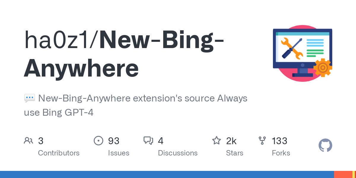 New Bing Anywhere