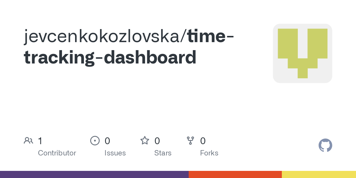 time tracking dashboard