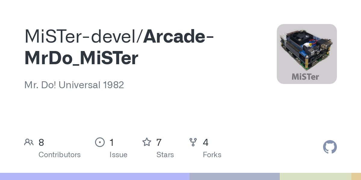 Arcade MrDo_MiSTer