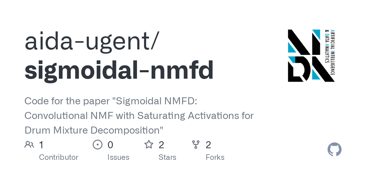 sigmoidal nmfd