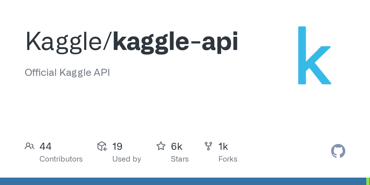 kaggle api