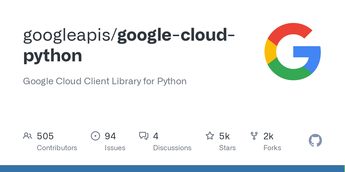 google cloud python