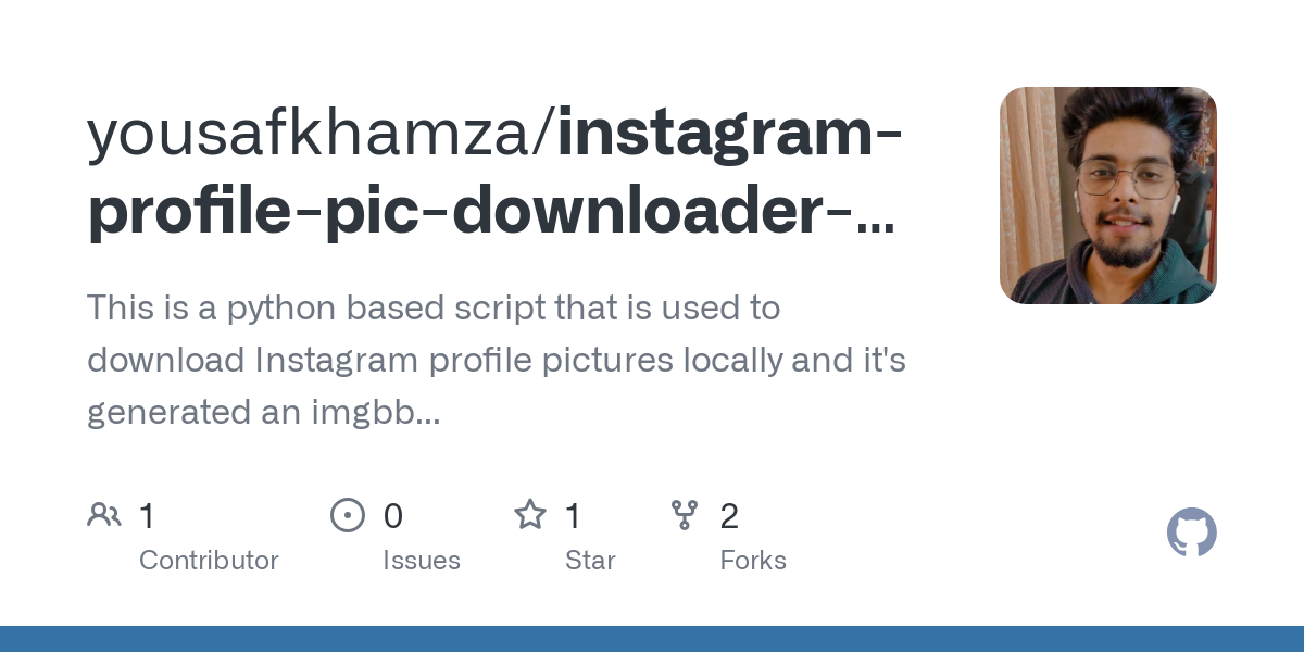 instagram profile pic downloader pyscript