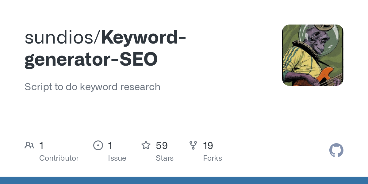 Keyword generator SEO