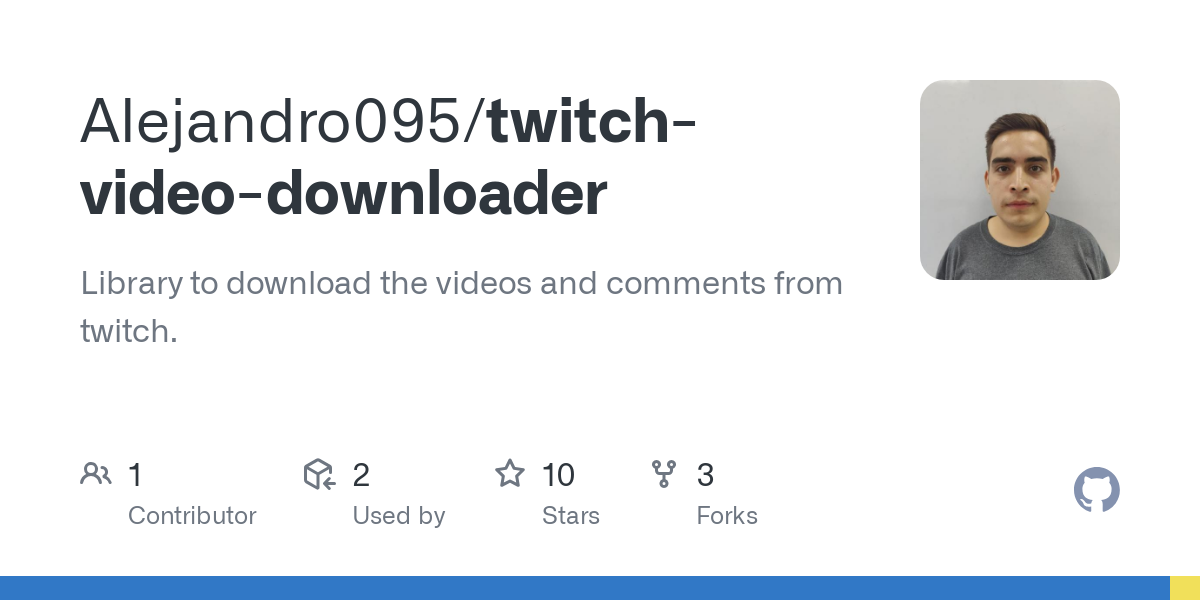 twitch video downloader