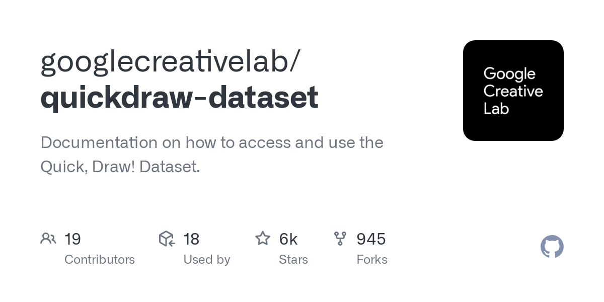 quickdraw dataset