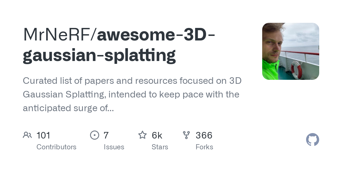 awesome 3D gaussian splatting