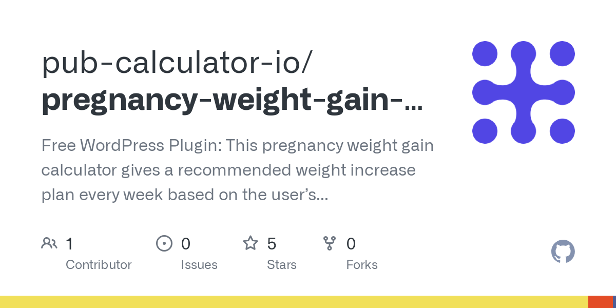 pregnancy weight gain calculator