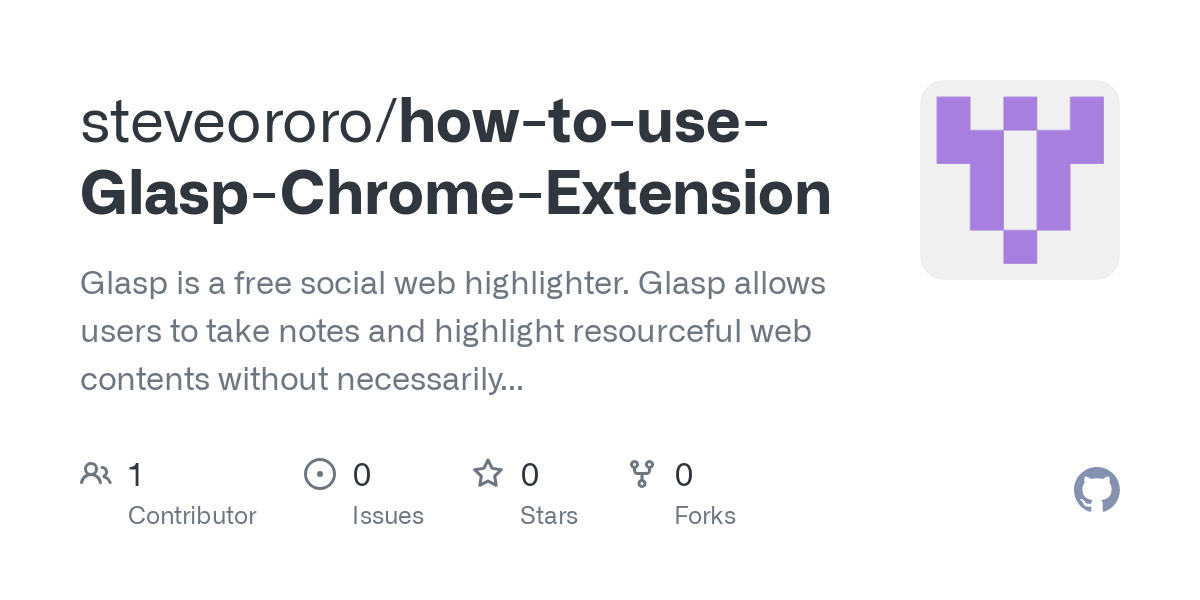 how to use Glasp Chrome Extension