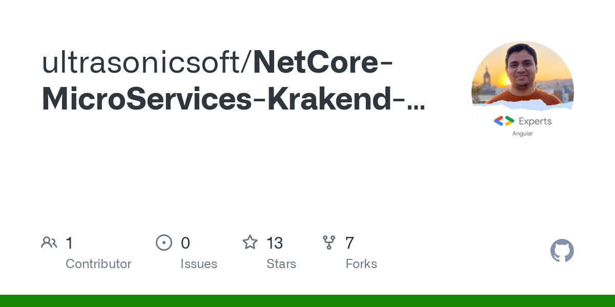 NetCore MicroServices Krakend api gateway demo