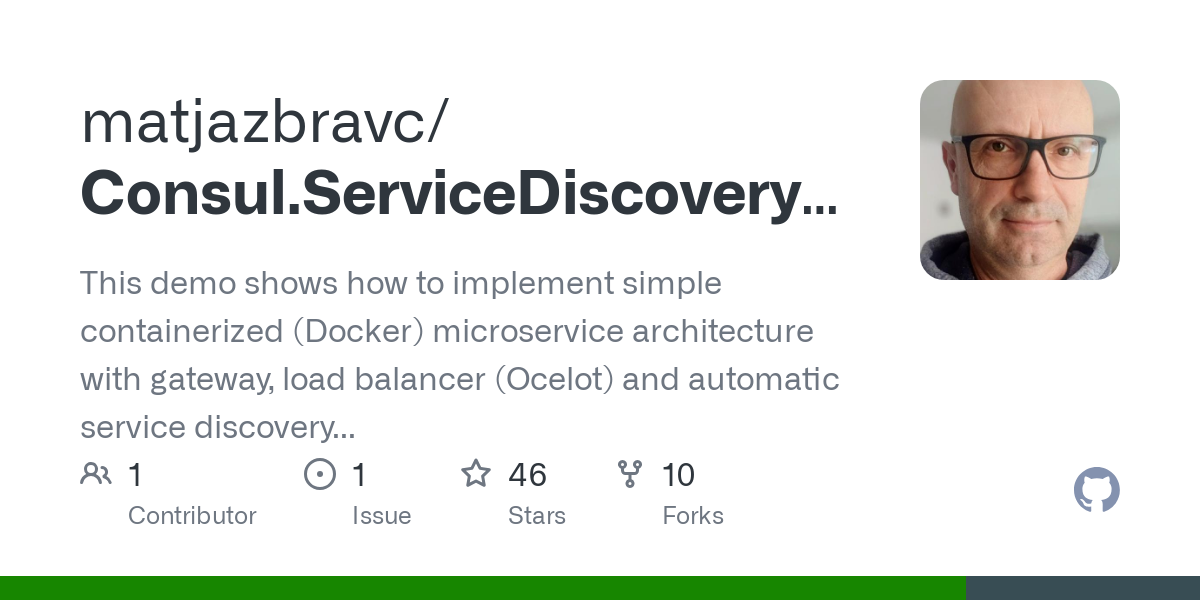 Consul.ServiceDiscovery.Demo