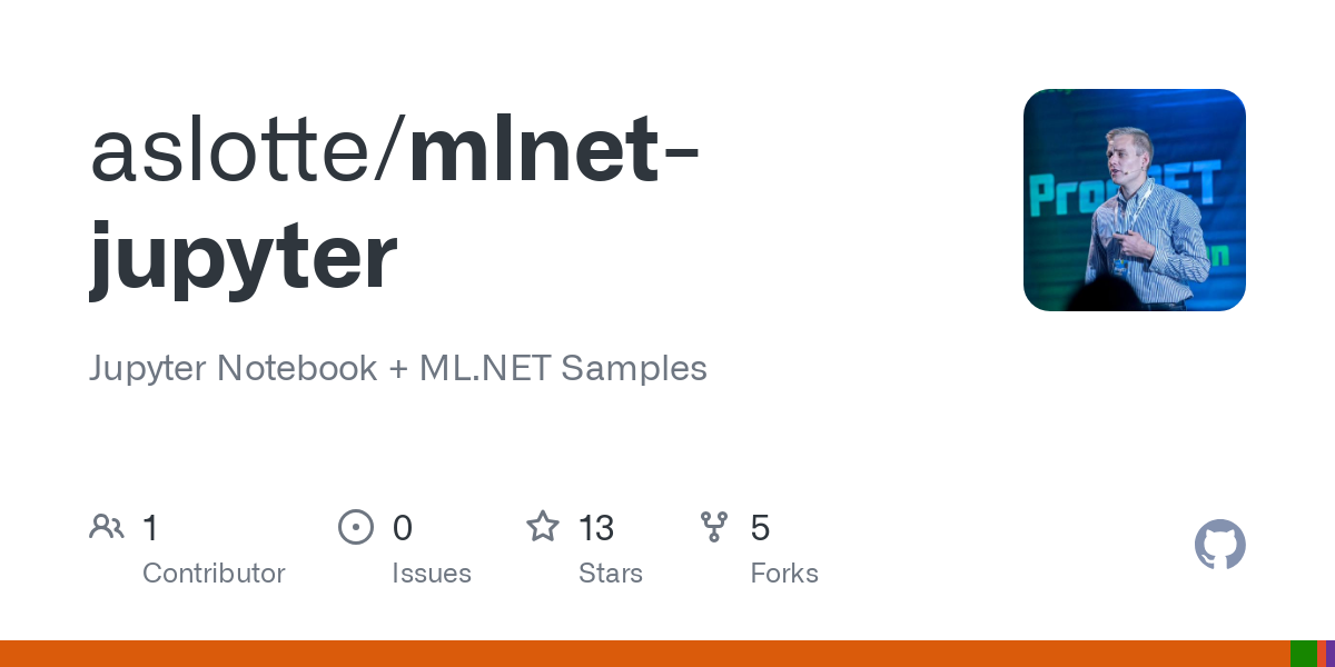 mlnet jupyter