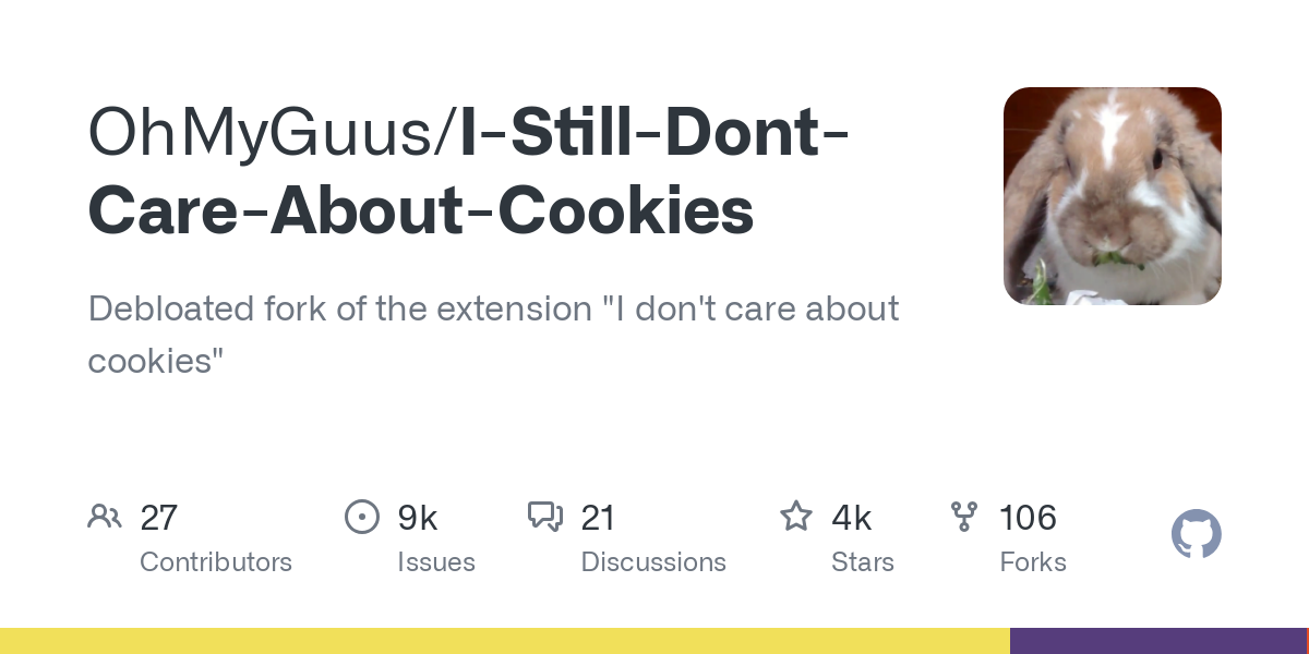 I Still Dont Care About Cookies