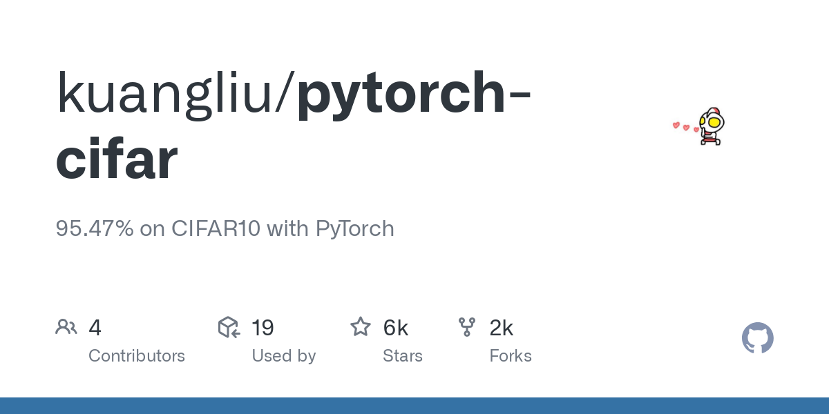 pytorch cifar