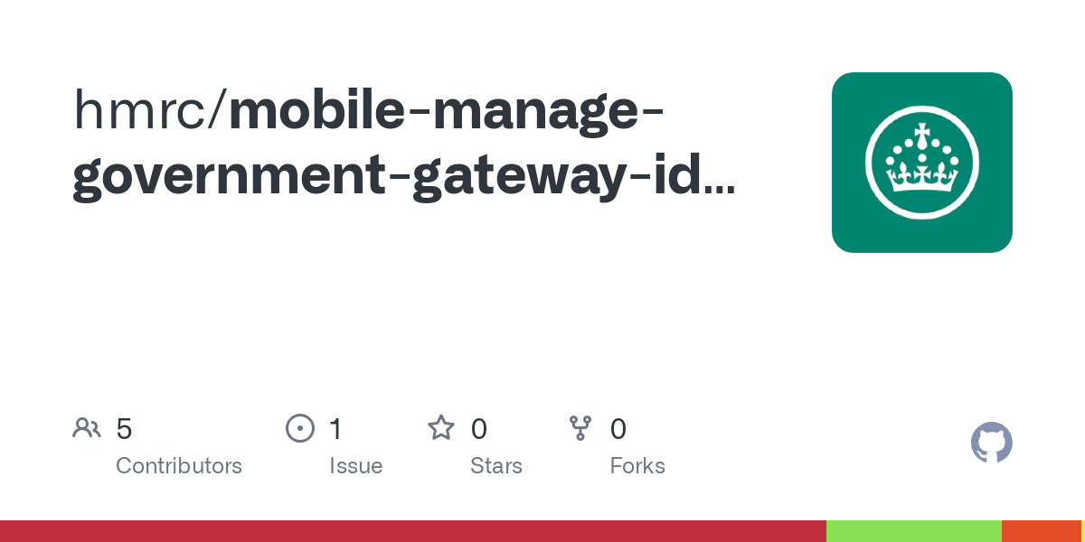 mobile manage government gateway id frontend