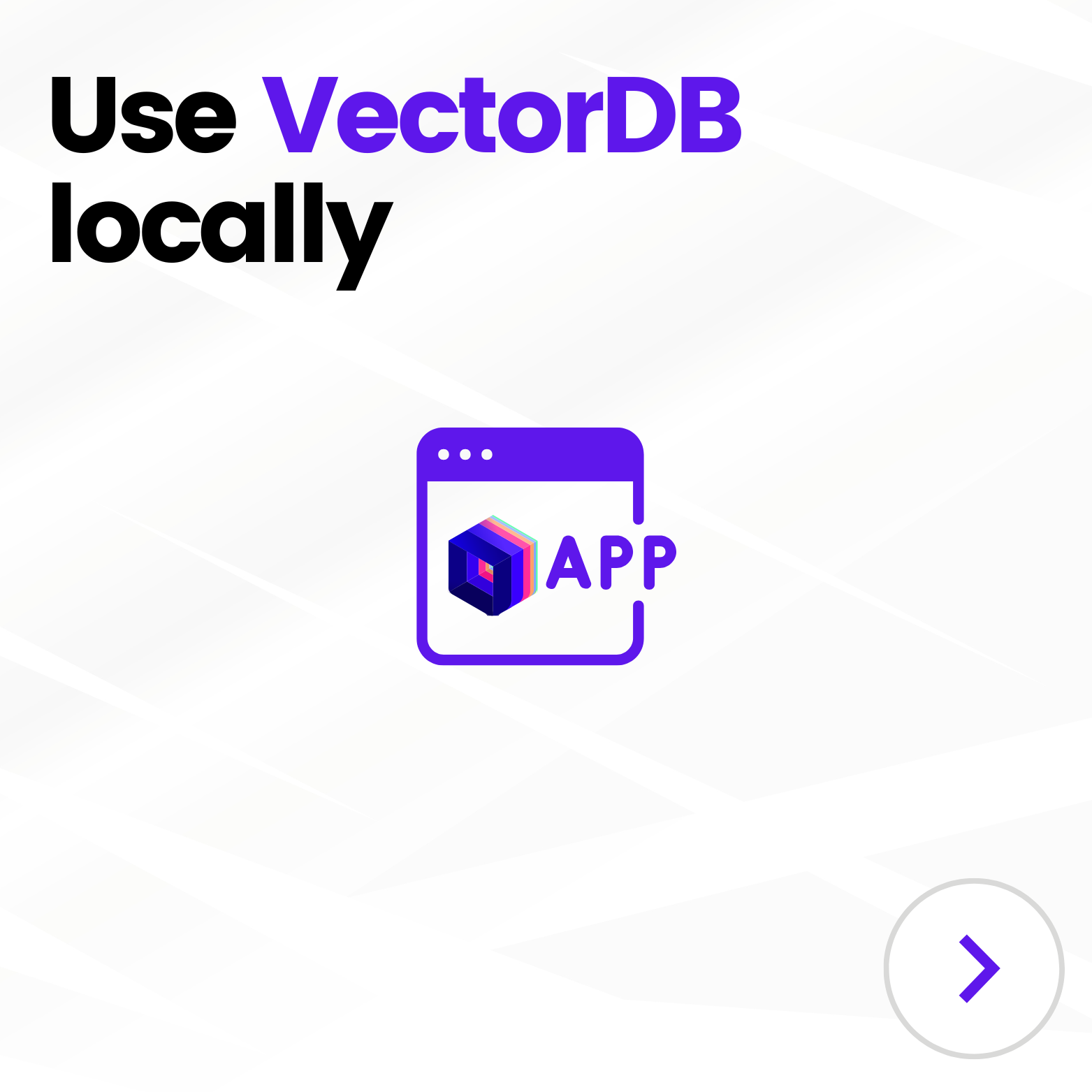 ใช้ vectordb จาก Jina AI ในเครื่อง