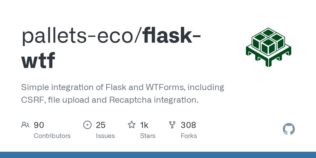 flask wtf