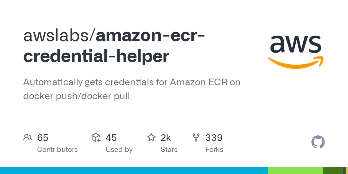 amazon ecr credential helper