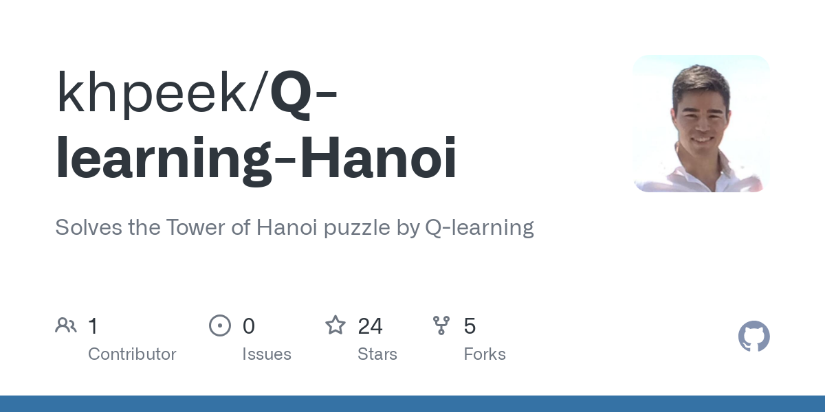 Q learning Hanoi