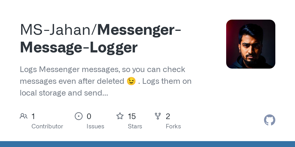 Messenger Message Logger