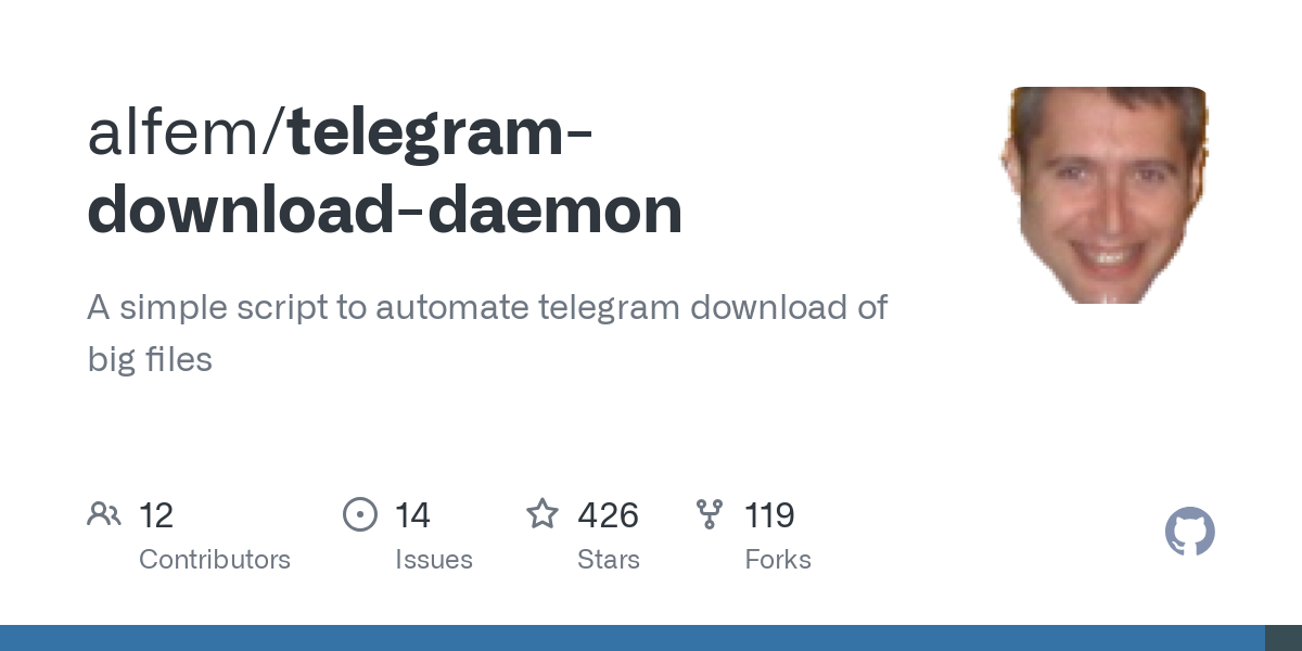 telegram download daemon