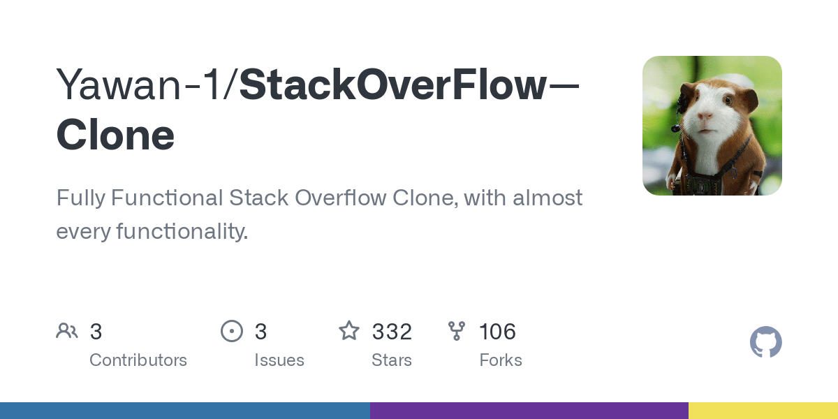 StackOverFlow  Clone