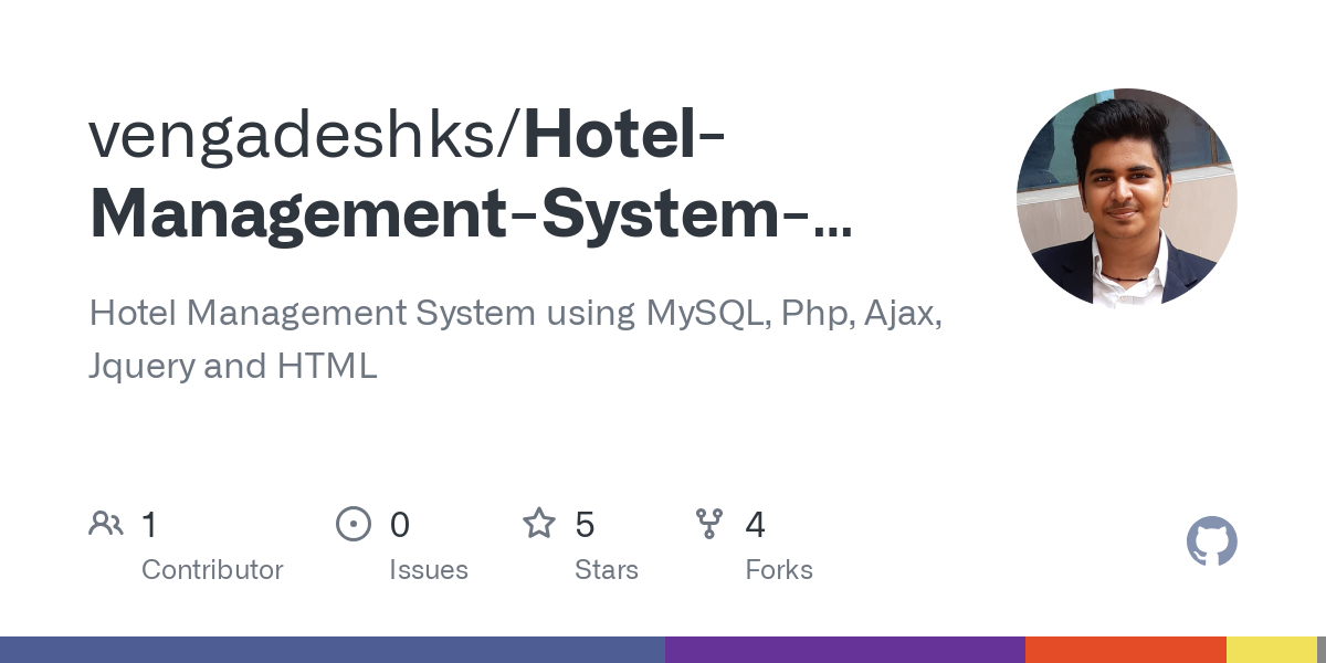 Hotel Management System Ajax PHP Mysql