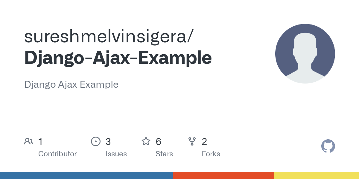 Django Ajax Example