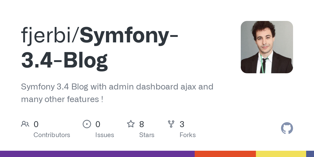 Symfony 3.4 Blog