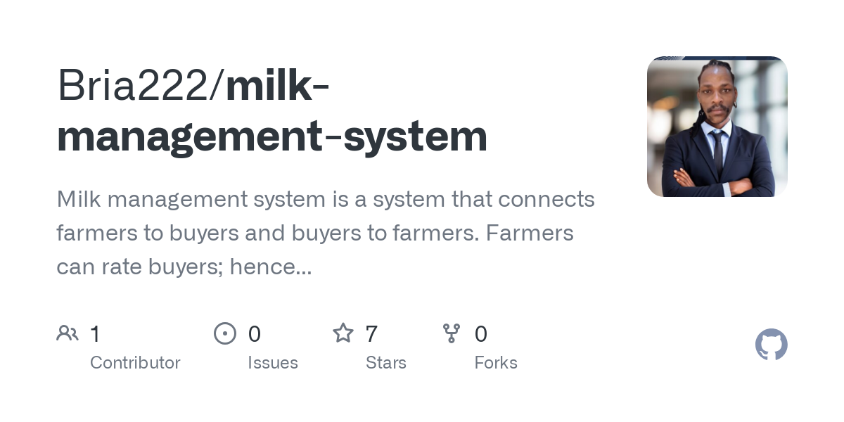 milk management system