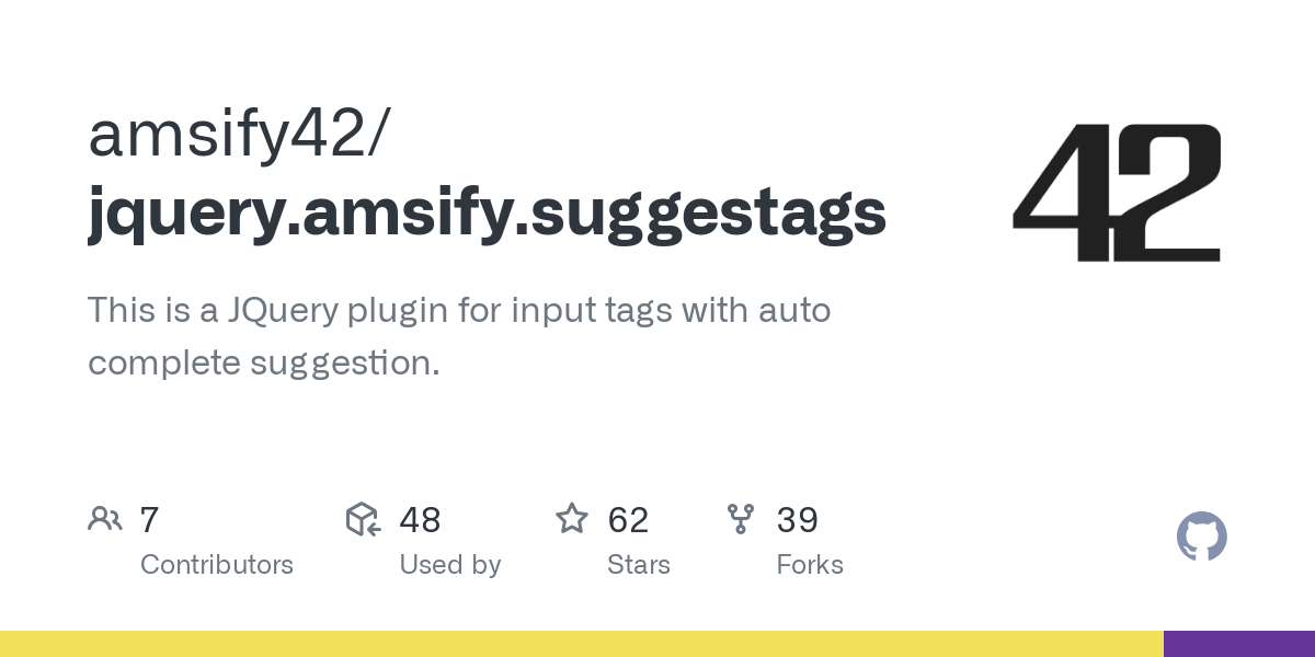 jquery.amsify.suggestags