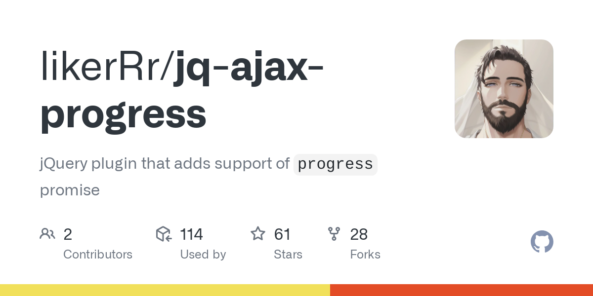 jq ajax progress